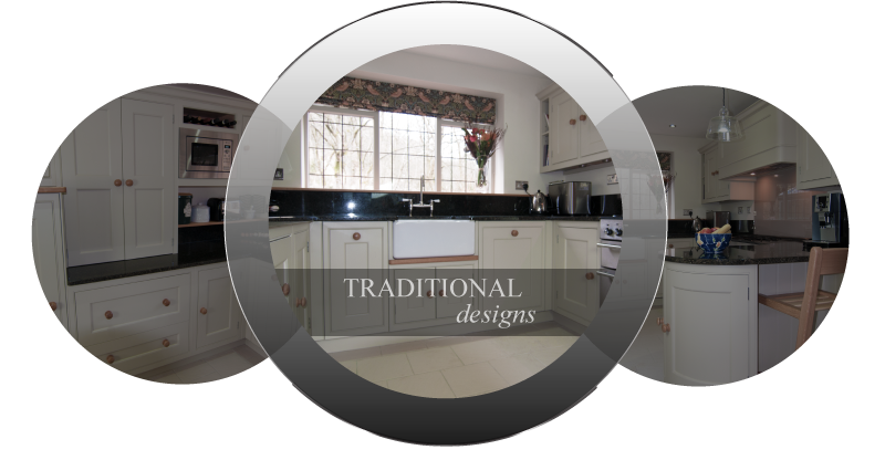 Image of a solid oak freestanding larder with lots of storage